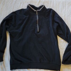 Walter Hagen Men's Navy Zip-Up Sweater